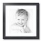 ArtToFrames 16x16" Matted Picture Frame with 12x12" Single Mat Photo Opening Framed in 1.25" Black and 2" Mat (FWM-4083-16x16)